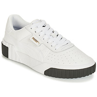 Shoes Women Low top trainers Puma CALI White / Black