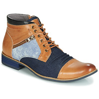 Shoes Men Mid boots Kdopa ALMERIA Camel / Blue