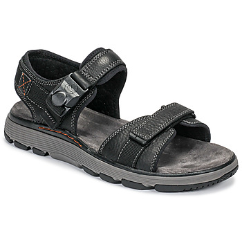 Shoes Men Sandals Clarks UN TREK PART Black