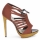 Shoes Women Sandals Pollini PA1602 Feltro ruggine