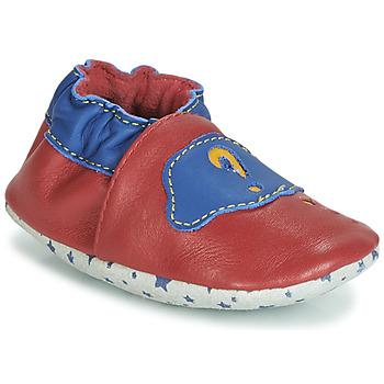 Shoes Boy Slippers André LES BULLES Red
