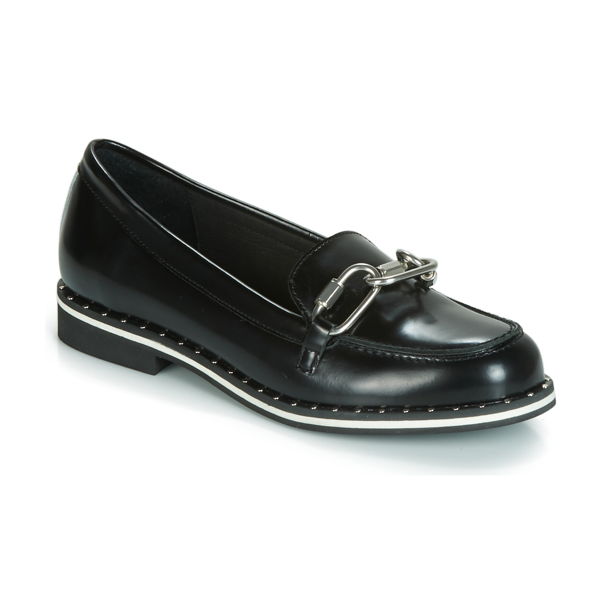 Shoes Women Loafers André MEKANO Black