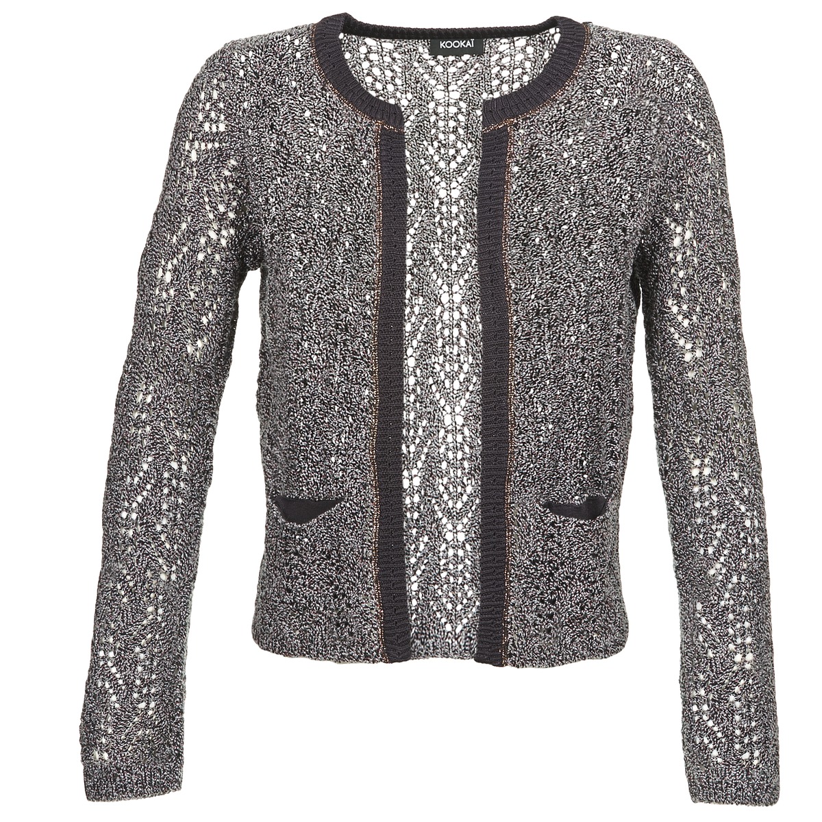 Jackets / Cardigans Kookaï TULICHE Brown - Free delivery with Spartoo ...