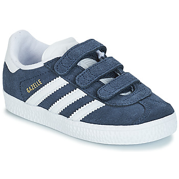 Adidas  GAZELLE CF I  girls's Children's Shoes (Trainers) in Blue