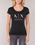 Clothing Women Short-sleeved t-shirts Armani Exchange HELBATANTE Black