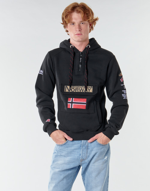 Clothing Men Sweaters Geographical Norway GYMCLASS Black