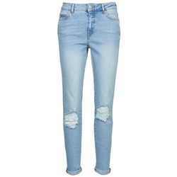 Clothing Women Slim jeans Noisy May KIM Blue / Clear