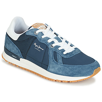 Pepe jeans  TINKER PRO  men's Shoes (Trainers) in Blue. Sizes available:9.5