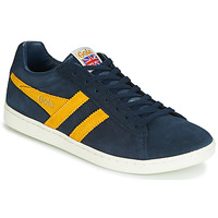 Shoes Men Low top trainers Gola EQUIPE SUEDE Blue / Yellow