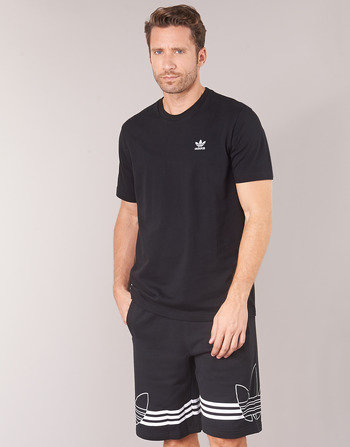 Clothing Men Short-sleeved t-shirts adidas Originals ESSENTIAL T Black