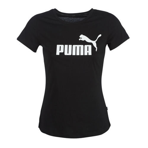 Clothing Women Short-sleeved t-shirts Puma PERMA ESS TEE Black