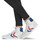 Shoes Hi top trainers hummel SLIMMER STADIL HIGH White / Blue / Red