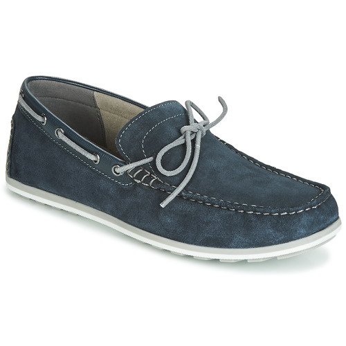 Geox Navy - Free delivery | Spartoo UK - Shoes Boat shoes £ 82.79