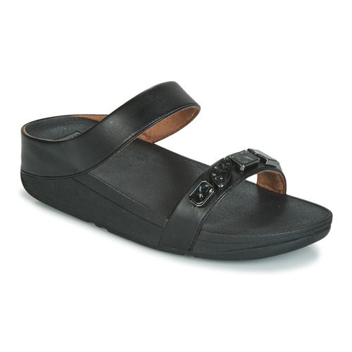 Shoes Women Sandals FitFlop FINO SHELLSTONE  black