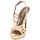 Shoes Women Sandals Roberto Cavalli QDS626-PL028 Beige