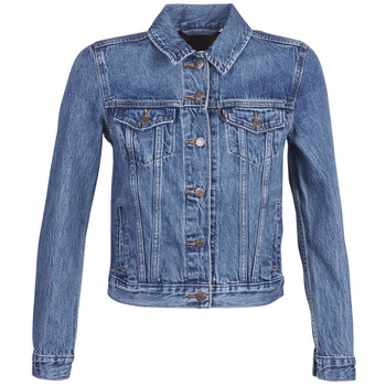 Clothing Women Denim jackets Levi's ORIGINAL TRUCKER Blue