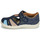 Shoes Boy Sandals Citrouille et Compagnie JOLIETTE Jean / Blue / Beige