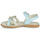 Shoes Girl Sandals Citrouille et Compagnie JISCOTTE Blue / Clear