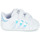 Shoes Girl Low top trainers adidas Originals SUPERSTAR CRIB White