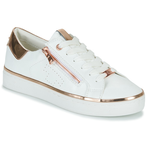 Shoes Women Low top trainers Tom Tailor 6992603-WHITE White / Gold