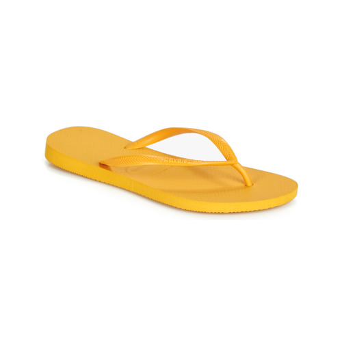 Shoes Women Flip flops Havaianas SLIM Yellow