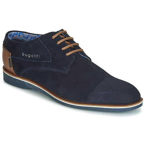 Bugatti TOUZETTE Blue - Free delivery | Spartoo UK ! - Shoes Derby Shoes  Men £ 
