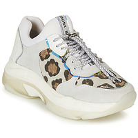 Shoes Women Low top trainers Bronx BAISLEY White / Leopard