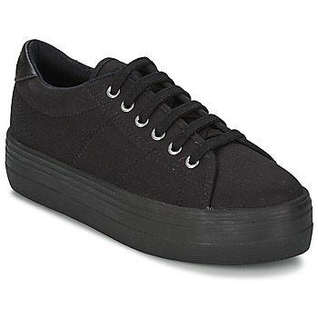 No Name  PLATO SNEAKER  women's Shoes (Trainers) in Black. Sizes available:6.5