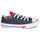 Shoes Girl Low top trainers Converse CHUCK TAYLOR ALL STAR SUCKER FOR LOVE DENIM OX Blue