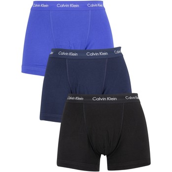Underwear Men Boxer shorts Calvin Klein Jeans 3 Pack Trunks blue
