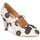 Shoes Women Heels Maloles CLARITA White / Black