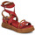 Shoes Women Sandals Airstep / A.S.98 LAGOS Red