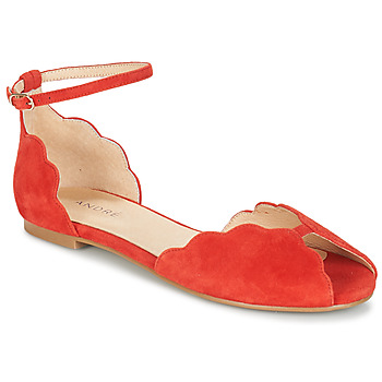 André  SERINGAT  women's Sandals in Red