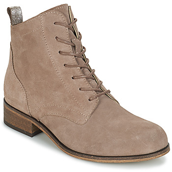 André  GODILLOT  women's Mid Boots in Beige. Sizes available:5