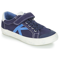 Shoes Boy Low top trainers Kickers GODY Marine