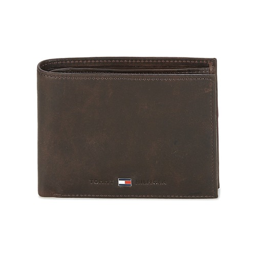 Bags Men Wallets Tommy Hilfiger JOHNSON CC AND COIN POCKET Brown