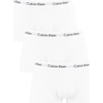 Underwear Men Boxer shorts Calvin Klein Jeans 3 Pack Low Rise Trunks white