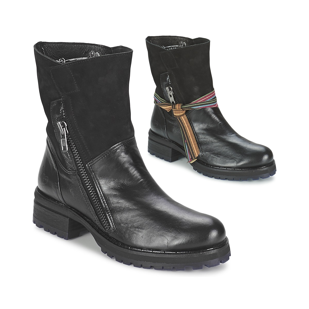 Shoes Women Mid boots Felmini CLARA Black