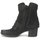 Shoes Women Ankle boots Dream in Green VINEL Black