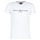 Clothing Men Short-sleeved t-shirts Tommy Hilfiger TOMMY FLAG HILFIGER TEE White