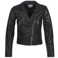 Clothing Women Leather jackets / Imitation leather JDY JDYILDE Black