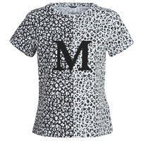 Clothing Women Short-sleeved t-shirts Marciano RUNNING WILD Black / White