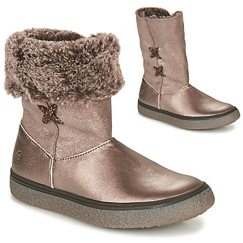 GBB  OLINETTE  girls's Children's Mid Boots in Gold. Sizes available:11 kid