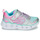 Shoes Girl Low top trainers Skechers HEART LIGHTS Silver / Pink / Led