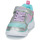 Shoes Girl Low top trainers Skechers HEART LIGHTS Silver / Pink / Led