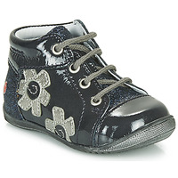Shoes Girl Hi top trainers GBB NEIGE Marine / Silver