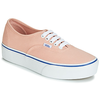 Vans  AUTHENTIC PLATFORM 2.0  women's Shoes (Trainers) in Pink. Sizes available:6.5