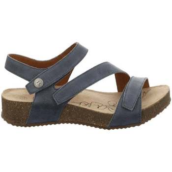 Josef Seibel Tonga 25 Womens Leather Sandals Blue