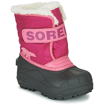Shoes Children Snow boots Sorel CHILDRENS SNOW COMMANDER Pink
