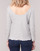 Clothing Women Long sleeved tee-shirts Betty London KARA White / Marine